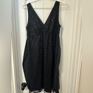 Limited Lace Overlay Tie Back Dress Size 8